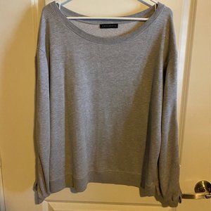 Sanctuary Long Sleeve Gray Shirt Size L